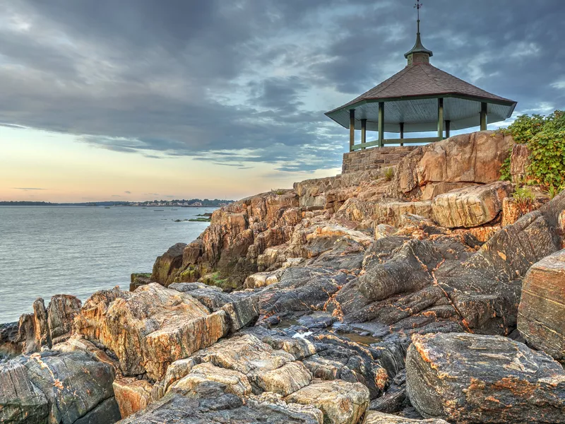 Sunrise in Larchmont Manor Park