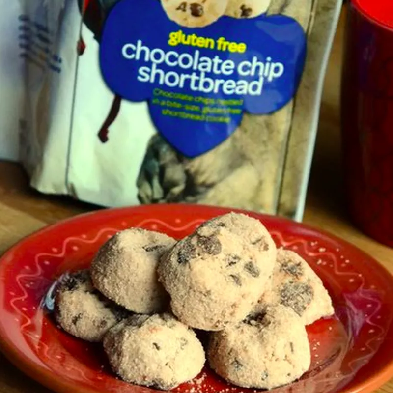 Chocolate Chip Shortbread cookies