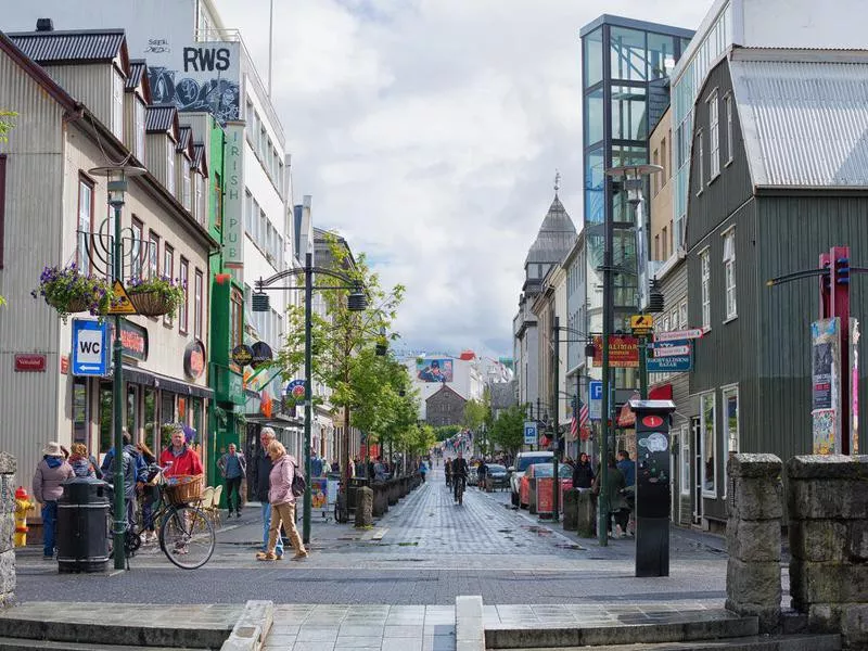 Downtown Reykjavik, Iceland