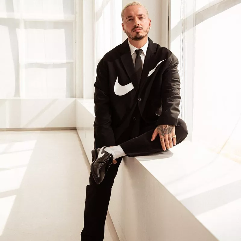 J Balvin in photoshoot