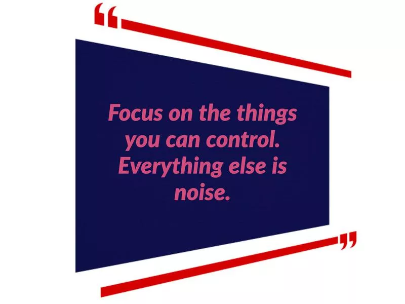 stay focused