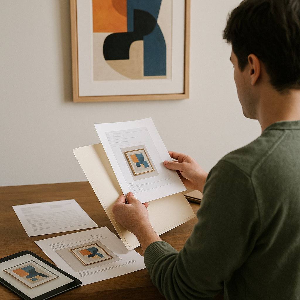 Build a provenance packet that survives a sale