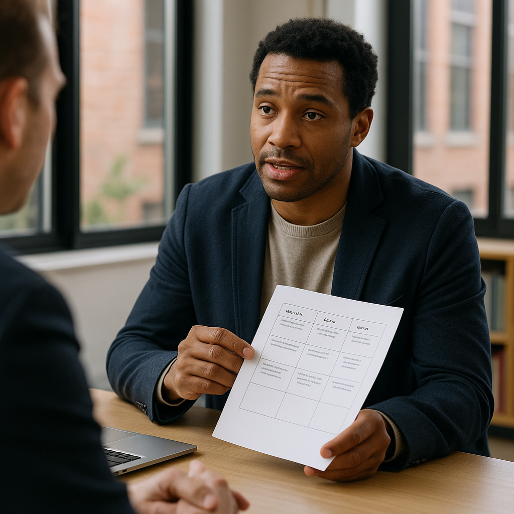 The 90-day proof plan you can show on a second interview