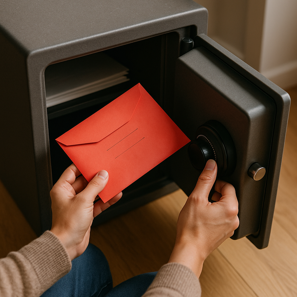 The Red Envelope: What I Don't Leave in Email
