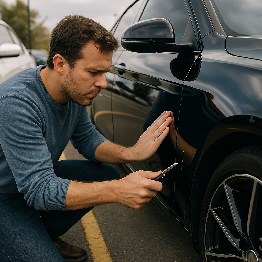 Ceramic coating won't save you from rock chips and parking lot reality